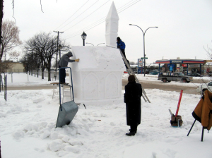 Building a Snow Church