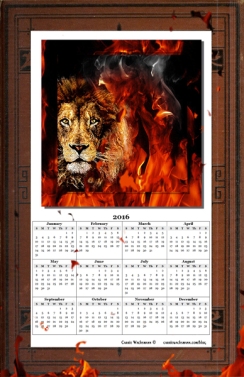 1 Thumbnail Lion Calendar 2016